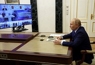 Видеоконференция с новыми объектами Роспотребнадзора в регионах