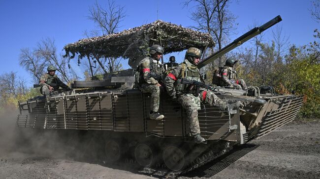 ВС России уничтожили танк ВСУ под Константиновкой