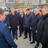 Алексей Оверчук посетил площадку начавшегося строительства школы с обучением на русском языке в Бишкеке