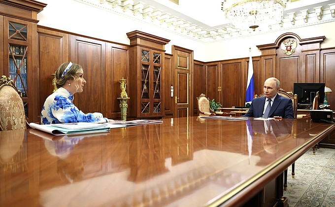 Встреча с Уполномоченным по правам ребёнка Марией Львовой-Беловой