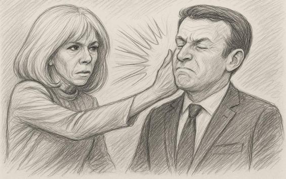 Захарова с иронией прокомментировала пощёчину Макрону от супруги: «Может, это была рука Кремля?»