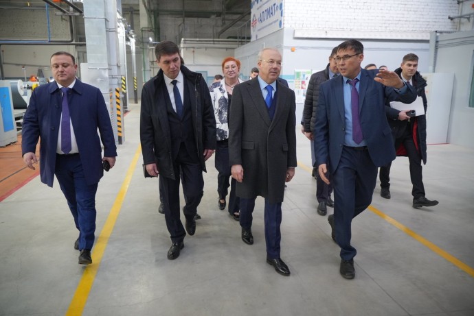 Андрей Назаров побывал на предприятиях ТОР в Нефтекамске