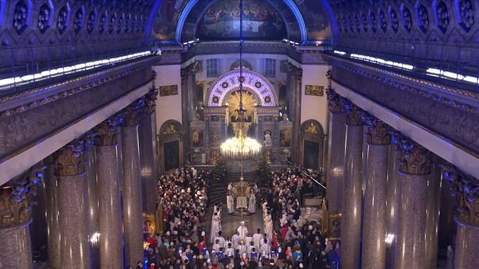 Александр Беглов поздравил с Рождеством Христовым православных христиан Александр Беглов поздравил с Рождеством Христовым православных христиан