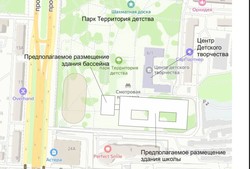 Губернатор дал добро на строительство школы в парке
