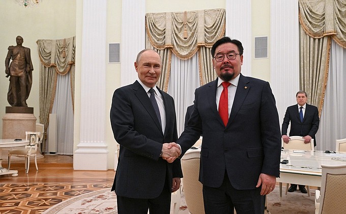 Встреча с Премьер-министром Монголии Гомбожавын Занданшатаром