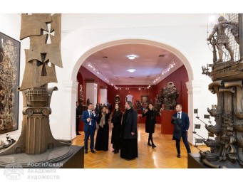 Супруга президента Сербии посетила Российскую академию художеств
