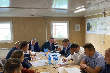 В Туле прошел штаб по реконструкции Орловского путепровода