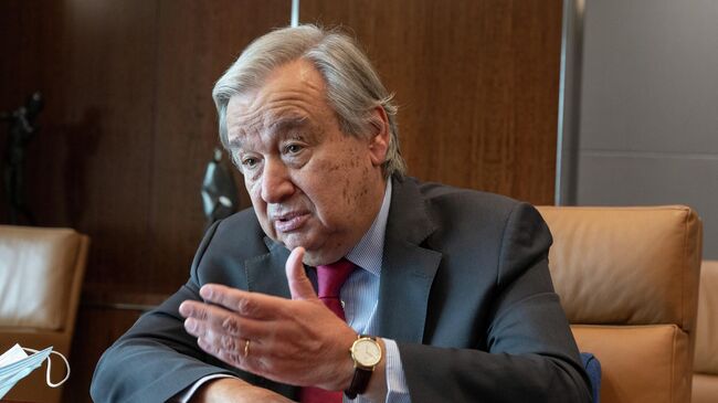 Гутерреш прокомментировал мирный план США по Украине