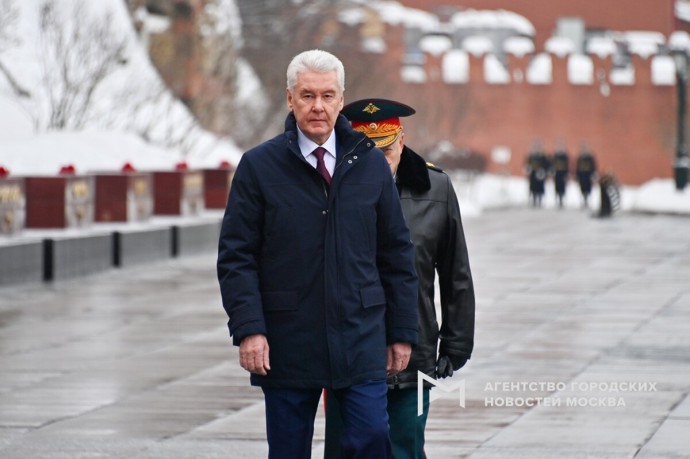 Собянин: Силы ПВО отразили атаку двух беспилотников, летевших на Москву