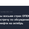 Министры восьми стран ОПЕК+ начали встречу по обсуждению плана добычи нефти на октябрь