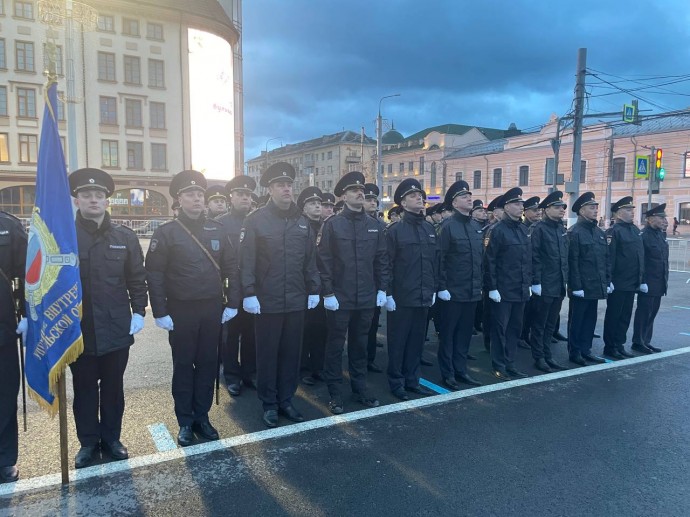 На площади Ленина в Туле проходит репетиция парада в честь 80-летия Победы