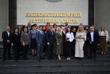 Жанна Алексеева встретилась с земскими работниками культуры Республики Адыгея