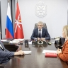 Губернатор Тульской области встретился с президентом Всероссийской федерации рукопашного боя