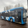 По дорогам Ярославля начал курсировать автономный троллейбус