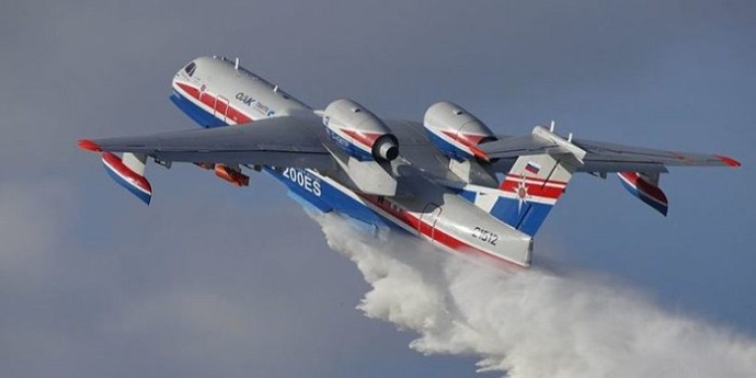 Серийное производство самолётов-амфибий Бе-200 с двигателями ПД-8 может начаться через три года