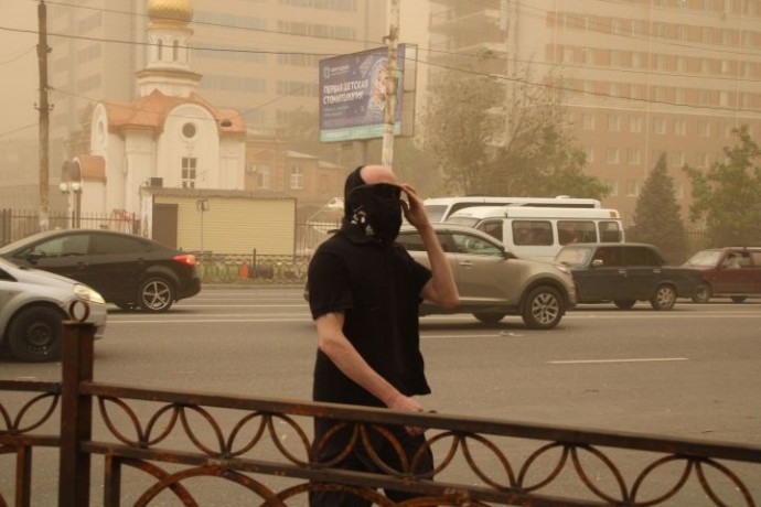 Пыльные бури и похолодание придут в Астрахань 