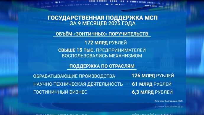 Малый и средний бизнес за девять месяцев 2025 года привлёк 686 млрд рублей через льготное кредитование и гарантии Малый и средний бизнес за девять месяцев 2025 года привлёк 686 млрд рублей через льготное кредитование и гарантии