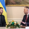 Навроцкий убрал стол перед встречей с Зеленским