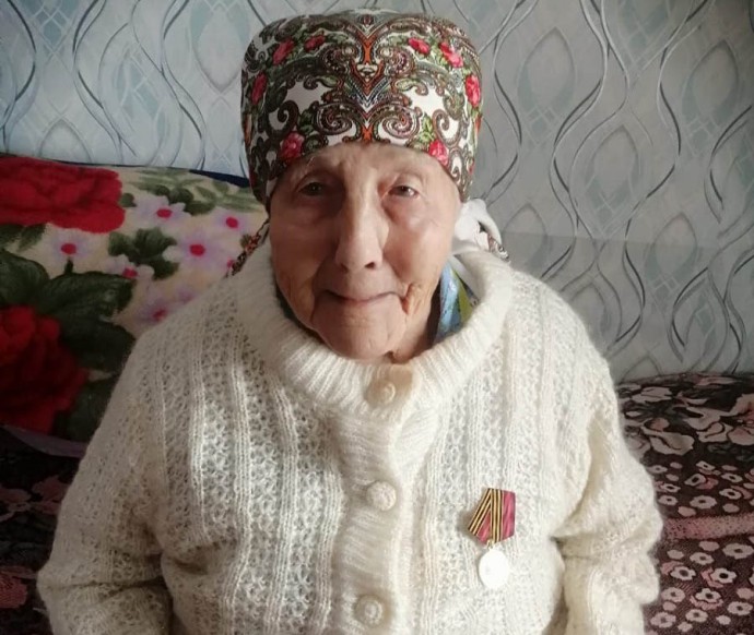 В селе Бурятии труженица тыла отметила 95-летие