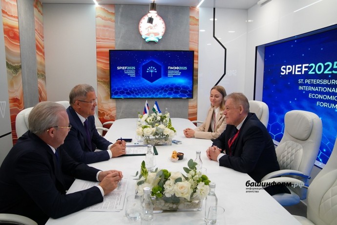 На ПМЭФ-2025 обсудили вопросы модернизации освещения городов и сёл Башкирии
