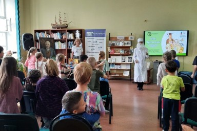 Юным тамбовским читателям рассказали о творчестве Чуковского