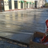 В Улан-Удэ на пешеходной улице стали заливать бетон
