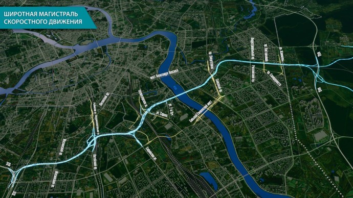 В Петербурге согласовали проект нового этапа ШМСД