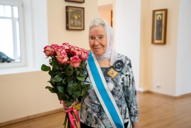 Старейшую сотрудницу пензенской епархии наградили орденом