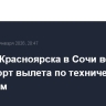 Борт из Красноярска в Сочи вернулся в аэропорт вылета по техническим причинам