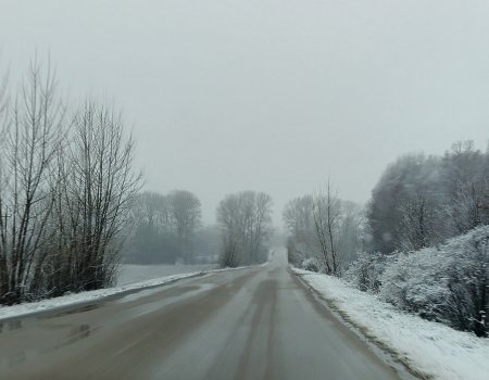 В Башкирии ожидается мокрый снег и гололед В Башкирии ожидается мокрый снег и гололед