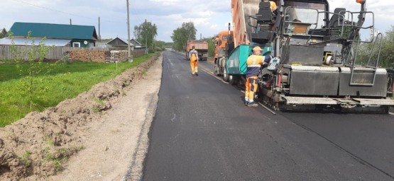 В селе Обухово отремонтировали участок дороги на Молодежной
