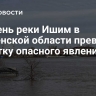 Уровень реки Ишим в Тюменской области превысил отметку опасного явления