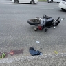 Во Владивостоке байкеру оторвало ногу при столкновении с легковушкой