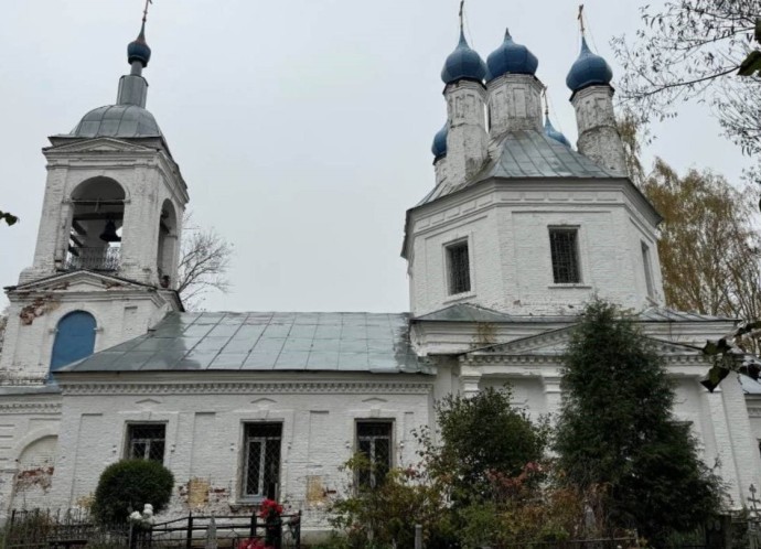 В Ярославской области готовятся реставрировать церковь Введения во храм Пресвятой Богородицы