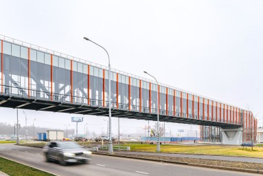 Собянин: Завершено строительство пешеходного перехода у станции «Корниловская»