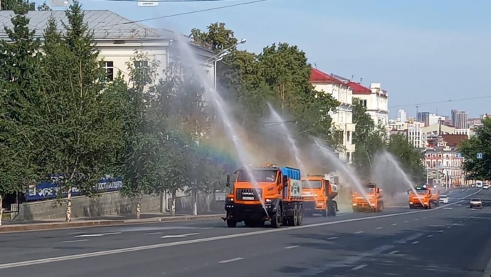 В Уфе на дорогах началась аэрация
