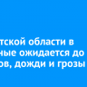 В Иркутской области в выходные ожидается до +34 градусов, дожди и грозы