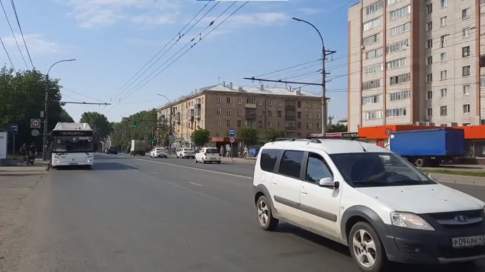 Загруженность дорог в Кирове 27 мая ‒ 3 балла