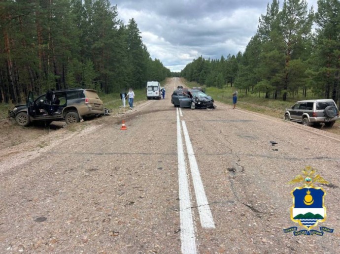В ДТП в Бурятии пострадали пять человек