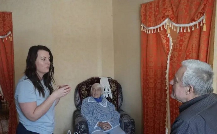 100 лет жизни: жительница Анивы отметила вековой юбилей