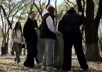 Сквер воинов-интернационалистов стал чище в Благовещенске