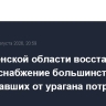 В Смоленской области восстановили электроснабжение большинства пострадавших от урагана потребителей