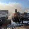 В Ярославле в промзоне загорелся бензовоз
