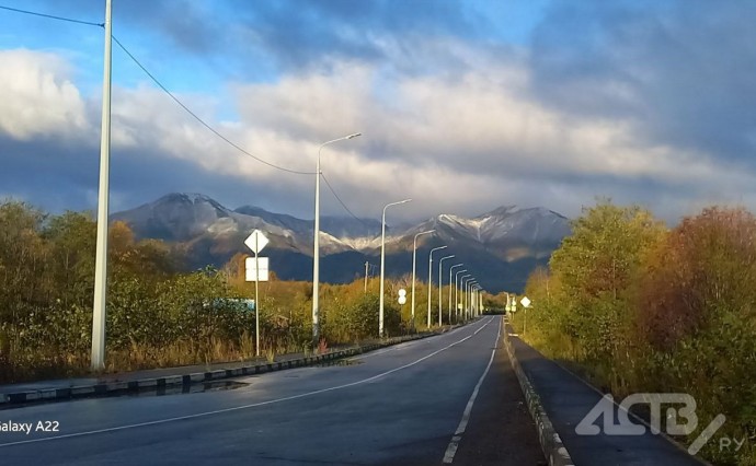 Первый снег добрался до центральной части Сахалина Первый снег добрался до центральной части Сахалина