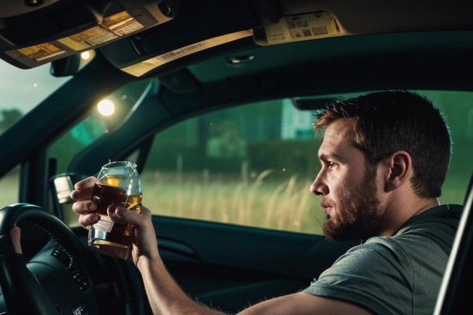 Дагестанец лишился машины за пьяную езду