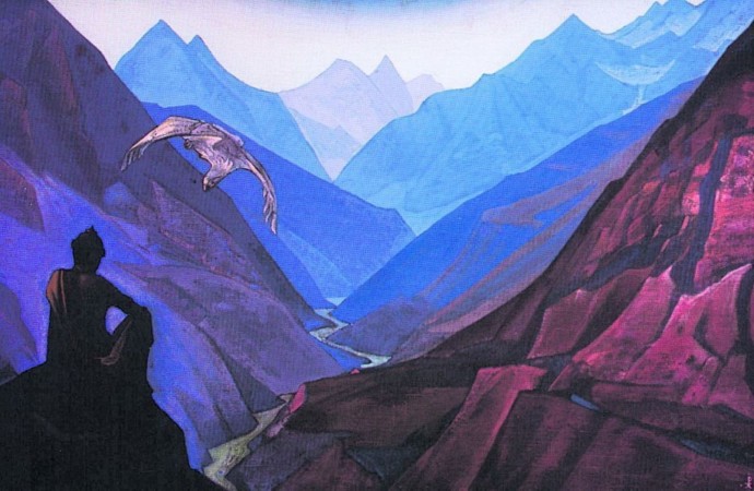 Горы Рериха: рисуем пастелью