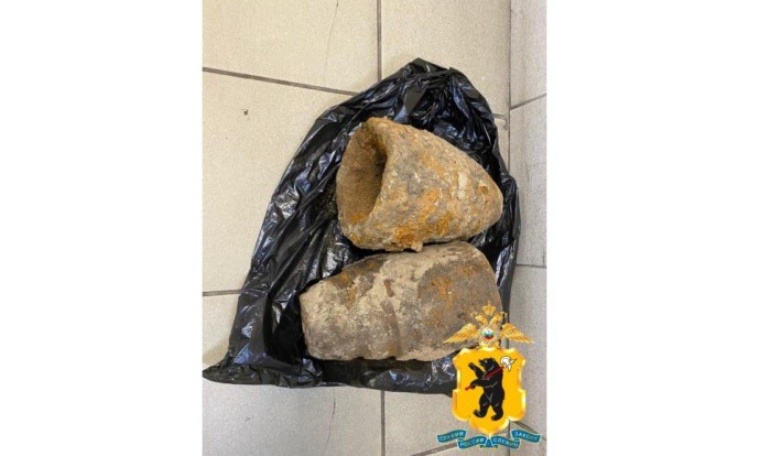 В Рыбинском округе нашли части снаряда времен Великой Отечественной войны В Рыбинском округе нашли части снаряда времен Великой Отечественной войны