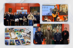 Представители Следственного комитета навестили бойцов в Военно-медицинской академии имени С.М. Кирова в Санкт-Петербурге