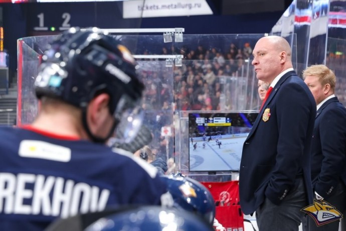 Главный тренер "Металлурга" Андрей Разин подвел итоги разгрома СКА Главный тренер "Металлурга" Андрей Разин подвел итоги разгрома СКА