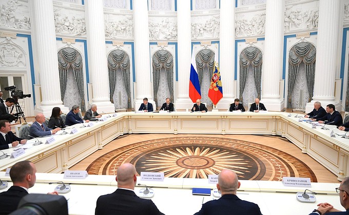 Встреча с представителями российских деловых кругов